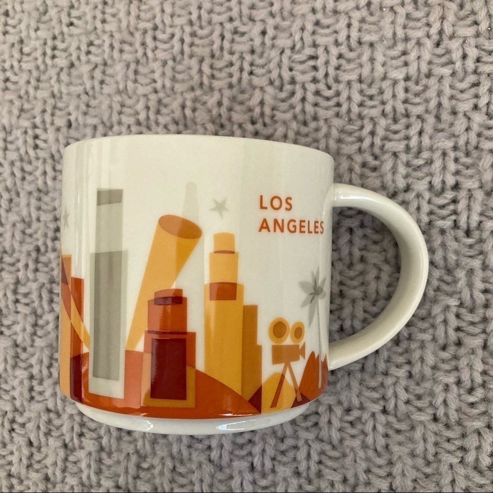 STARBUCKS Los Angeles You Are  Here Mugs NWT